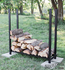 Ibd.4.lograck Industrial By Design Heavy Duty Firewood Rack Large 765407302422