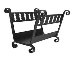 10140 Imex El Zorro Firewood Basket 40 X 38 30 Cm