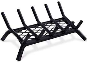 Inno Stage 972163994950 Fireplace Grates Firewood Fire Wood Log Holder Rack 17 Inch With E