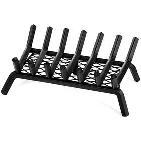 Inno Stage 972163994967 Fireplace Grates With Ember Retainer- 21 Inch Log Grate Heavy Duty