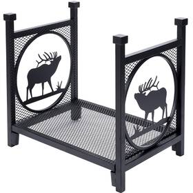 F19-023am Inno Stage Firewood Log Rack Holder Iron Wood Lumber Storage For Fireplace