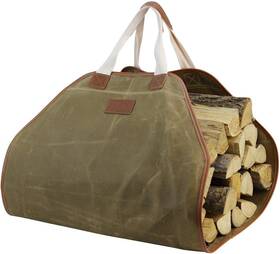 Innostage 313111383321 Inno Stage Canvas Log Carrier Bag Durable Wood Tote Fireplace Stove Accessories