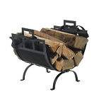 1085 Iron Wrought Hearth Holder Wood Fireplace Pleasant