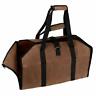 Isbasa2019072452135 Isbasa Firewood Log Carrier Waxed Canvas Indoor Fireplace 704755294973