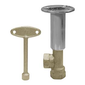 L75001 Jones Stephens Cp Angle Log Lighter Valve - Chrome