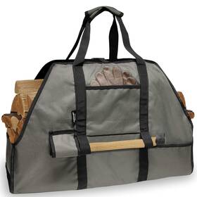 Jap-fbymd-green-2819 Joroamp Firewood Carrier With Handles Large Canvas Wood For Tote S