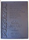 Jotul Decor Iron Plaque Norway Stove Cast Boiler