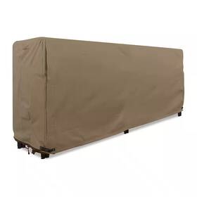 Khomo Gear 726084380172 8 Ft. Brown Log Rack Firewood Protector Cover