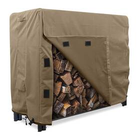 Khomo Gear 812403031105 Heavy Duty Log Rack Cover - 4 Feet Brown