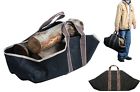Kodiak Tote Fireplace Carry Bag Holder Wood Firewood Canvas Heat Camping Outdoor Patio 722703861930