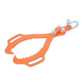 Law199830 Labwork 18 Inch Heavy Duty 2 Claw Timber Log Lifting Tongs For Hook Red