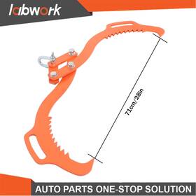 Tl33306q Labwork 2 Claw Timber Log Lifting Tongs 28 Inch Heavy Duty Hook For