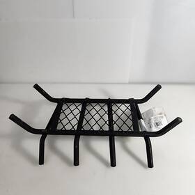 Landmann 9718s4 Fireplace Grate With Ember Retainer Cast Iron 18 Inch Black