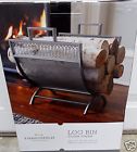 Large Handles Finish Silver Threshold Storage Log Bin