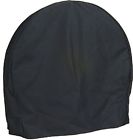Lh24 Sunnydaze Decor Black Firewood Log Hoop Cover 24in Diameter Carriers Holders 819804012849