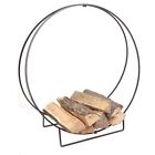 Log Wood Coated Diameter " Fire Steel Store Holder Dry Powder Black 40