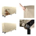 Lograck8beige Fire Pit Covers Heavy Duty Log Rack Feet 016463335436