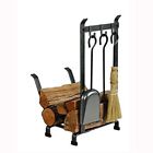 Lr11t Hs Enclume Hearth Country Home Log Rack With Fireplace Tools