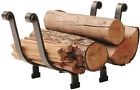 Lr9 Hs Enclume Basket Log Rack With Hammered Steel 0606155004360