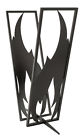 Lrflamebl Curonian Flame Fire Pit Log Rack