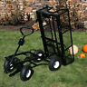 Lw-duc859-bk Sunnydaze Decor Steel Dump Utility Garden Cart Pound 819271020859