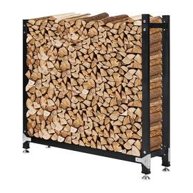 Mma240723ty001823 M Meterxity 4ft 1/4 Cord Firewood Rack Outdoor Upgrade Heavy Load-bearing Frame Wood Rac