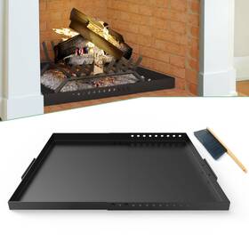 Mm024 Memrita Fireplace Tray Adjustable Ash Pan With Handles For Grate Collec