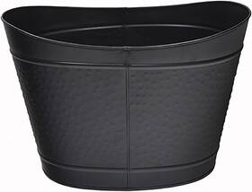 750-0005 Minuteman International Black Fireplace Log Holder Wood Bin