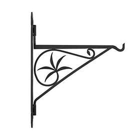 Minuteman International 882383105059 Crane 18-inch Fireplace Pot Hanger Bracket Black