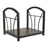 Mofa859l-9 Northwoods Hearth Products Log Holder Black Durable Steel Classic Fireplace