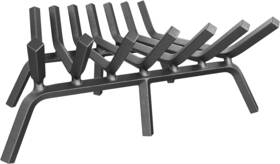 Mr Ironstone 691200868325 Fireplace Grate 21 Inch Solid Steel Heavy Duty Log Grates