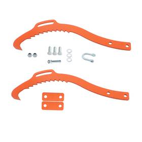 532928 Munirater Heavy Duty Claw Hook 2 Timber Log Lifting Tongs For Lumber Skidding 32 Inch