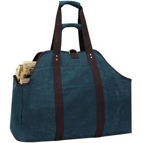Myfireplacedirect 974074732263 Waxed Canvas Log Carrier Tote Bag Extra Large Durable Firewood Holder With H
