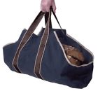 Na Log Tote Carrier Case Fire Wood Bag Holder Heavy Duty Handle Carrying Storage 744745090147