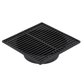 Nds 783961073466 970 Square Grate Spee-d Catch Basin 6 Inch Drain Pipes And Fittings 9 In Black