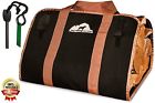 Northern Outback Firewood Log Carrier Canvas Wood Tote With Free Bonus 8mm Magne 642345117984