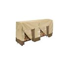 Outdoor 8 Woven Polyester Heavy Firewood Foot Log Veranda Duty Cover Rack Wood