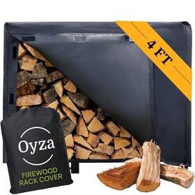 600d Oyza 198168857854 Firewood Rack Cover Heavy Duty Oxford Waterproof Outdoor For W