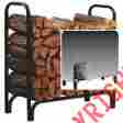 Pan15200 Panacea 4 Ft Deluxe Log Rack With Cover 093432152003
