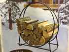 Panacea Powder Coated Steel Log Rack Indoor And Outdoor 093432152096