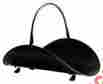 Pap-15218 Panacea Products Log Holder 21 Matte Black 093432152188