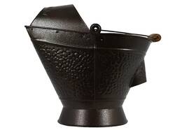 Pellethead 810004065581 Coal Hod Bucket - Antique Bronze Decorative Appeal For