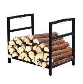 Phi Villa 720355893842 16 Inch Small Decorative Indoor/outdoor Firewood Racks Steel