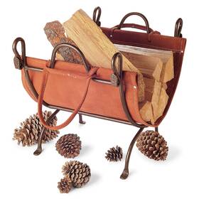 Pilgrim 767595185191 Home And Hearth 18519 Folding Log Carrier