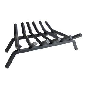 Bg7-246m Pleasant Hearth 773822346181 24-inch Lifetime Steel Grate Black