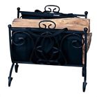 Pr-44373 Pemberly Row Heavy Weight Black Wrought Iron Log 680270389946