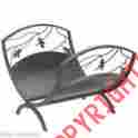 0934326 Products 15915 Panacea Product Firewood Basket Log Bin Holder Carrier Folding Rack Fireplace Tools Stove Small 093432159156 0934326 Products 15915 Panacea Product Firewood Basket Log Bin Holder Carrier Folding Rack Fireplace Tools Stove Small 093432159156
