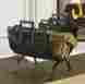 Psth1025 Pleasant Hearth Fireplace Log Holder Wood Rack W Nylon Carrier Tote Black Wrought Iron Stand