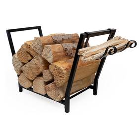 Raqkat1 Quicard 4ft Firewood Rack Outdoor Heavy Duty Logs Holder With Wood Storage R