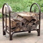 Qx-24dlr-bronze Sunnydaze Decor Bronze Decorative Log Rack 819271025403
